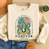 Boho Christian Floral Bible Verse Sweatshirt Adult S-5XL