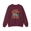 Faith Can Move Mountains Sweatshirt Adult S-5XL