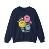 Happy To See Your Face Teacher Sweatshirt Adult S-5XL