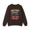 Welcome Back Teacher Sweatshirt Adult S-5XL