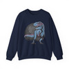 Velociraptor Dinosaur Vintage Sweatshirt Adult S-5XL
