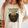 Vampires Shirt Gothic Skull Skeleton Graphic T-Shirt S-5XL