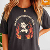 Bad Never Looked This Good Devil Girl Shirt Retro Gothic T-Shirt S-5XL