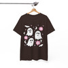 Cute Kawaii Ghost Halloween Shirt Adult T-Shirt S-5XL
