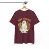 Ghost Pumpkin Halloween Shirt Spooky Cute Fall Festival T-shirt S-5XL
