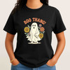 Ghost Pumpkin Halloween Shirt Spooky Cute Fall Festival T-shirt S-5XL