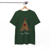 Christmas Tree Leopard Cozy Holiday Festive Shirt T-shirt S-5XL