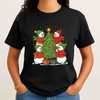 Funny Christmas Snowman Tree Holiday Crewneck Shirt T-shirt S-5XL