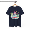 Christmas Snowman Holiday Gift Crewneck Shirt T-shirt S-5XL