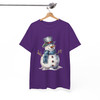 Christmas Snowman Holiday Crewneck Shirt T-shirt S-5XL
