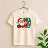 Ho Ho Ho Santa Christmas Holiday Shirt T-shirt S-5XL