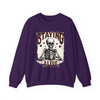 Staying Alive Skeleton Coffee Sweatshirt Adult S-5XL
