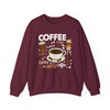 Retro Coffee Lover Sweatshirt Adult S-5XL