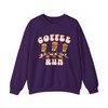 Retro Coffee Run Sweatshirt Adult S-5XL