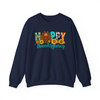 Happy Thanksgiving Cute Turkey Sweatshirt Adult S-5XL