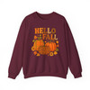 Hello Fall Autumn Sweatshirt Adult S-5XL