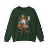 Halloween Witch And Pumpkin Sweatshirt Adult S-5XL