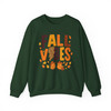 Fall Vibes Cheetah Pumpkin Sweatshirt Adult S-5XL