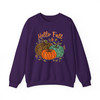 Hello Fall Shirt Cute Thanksgiving Family Outfit Autumn Sweatshirt S-5XL