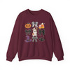 Cute Halloween Pumpkin Ghost Shirt Candy Corn Fall Sweatshirt S-5XL