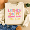 When God Made Me He Grinned Shirt Funny Christian Quote Sweatshirt S-5XL