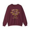 Are You Fall O Ween Jesus Shirt Religious Halloween Sweatshirt S-5XL