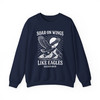 Soar On Wings Like Eagles Shirt Isaiah 40 31 Faith Sweatshirt S-5XL