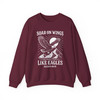 Soar On Wings Like Eagles Shirt Isaiah 40 31 Faith Sweatshirt S-5XL
