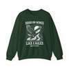 Soar On Wings Like Eagles Shirt Isaiah 40 31 Faith Sweatshirt S-5XL