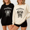 Vintage Gothic Bat Throne Shirt Dark Dreamer Sweatshirt S-5XL