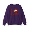 I Love Vampires Shirt Gothic Fang Lips Sweatshirt S-5XL