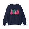 Cozy Christmas Crewneck Holiday Tree Sweatshirt Sweatshirt S-5XL