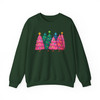 Cozy Christmas Crewneck Holiday Tree Sweatshirt Sweatshirt S-5XL