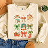 Merry Christmas Cute Santa Holiday Family Xmas Winter Sweatshirt S-5XL