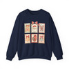 Christmas Stamp Vintage Postmark Holiday Sweatshirt S-5XL