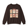 Christmas Stamp Vintage Postmark Holiday Sweatshirt S-5XL
