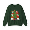 Funny Christmas Snowman Tree Holiday Crewneck Sweatshirt S-5XL