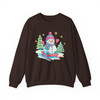 Christmas Snowman Holiday Gift Crewneck Sweatshirt S-5XL