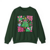 Cute Merry Christmas Family Tree Holiday Sweatshirt S-5XL