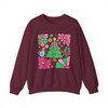 Festive Holiday Winter Christmas Crewneck Sweatshirt S-5XL