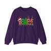 Believe in Christmas Family Holiday Sweatshirt S-5XL