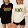 Believe in Christmas Family Holiday Sweatshirt S-5XL