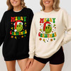 Festive Winter Holiday Family Crewneck Sweatshirt S-5XL