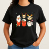 Christmas Coffee Lover Holiday Crewneck Shirt T-shirt S-5XL