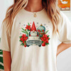 Festive Christmas Gnome Family Matching Shirt T-shirt S-5XL