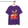 Festive Reindeer Coffee Holiday Family Shirt T-shirt S-5XL