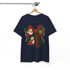Festive Coquette Holiday Snowman Reindeer Winter Shirt T-shirt S-5XL