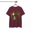 Festive Coquette Holiday Snowman Reindeer Winter Shirt T-shirt S-5XL
