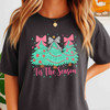 Tis The Season Vibrant Christmas Tree Holiday T-shirt S-5XL