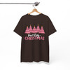 Pink Christmas Tree Cozy Winter Holiday T-shirt S-5XL